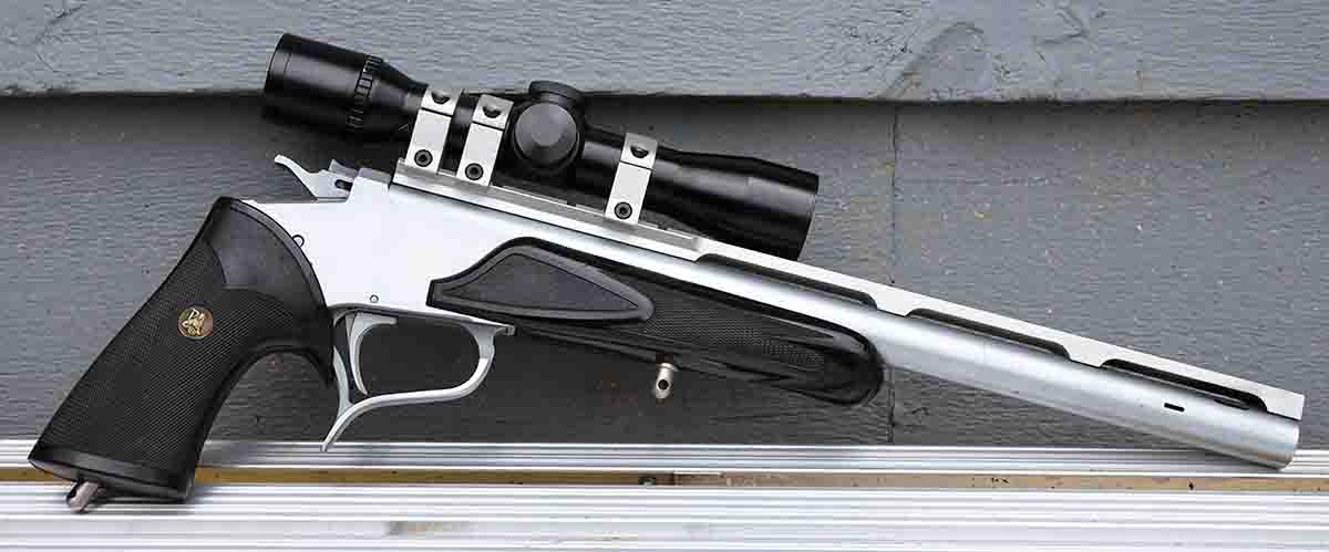 This T/C Contender, fine-tuned and barreled for the 6.5 JDJ by SSK Industries, is capable of consistently shooting five bullets inside 4 inches at 300 yards.